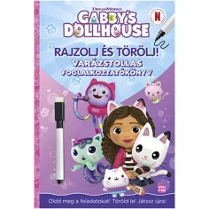 Móra: Gabi bábkový domček – Kresli a maľuj! Kniha s čarovným perom obrázok 1