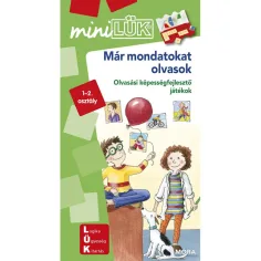 Móra: miniLÜK Už čítam vety - Hry na rozvoj čítania 1.–2. ročník