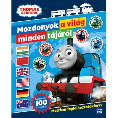 Móra: Thomas a priatelia - Lokomotívy z celého sveta samolepková pracovná kniha