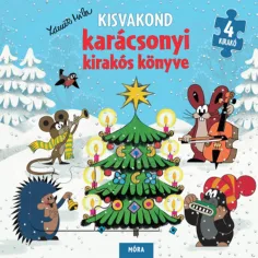 Móra: Krtko vianočná skladačka kniha