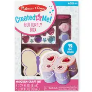 Motýlik drevená škatuľka dekoračný set  - Melissa &amp; Doug