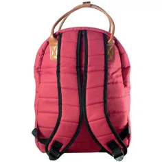 Must: Červená zaoblená školská taška, batoh 40x30x12cm obrázok 2