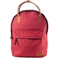 Must: Červená zaoblená školská taška, batoh 40x30x12cm