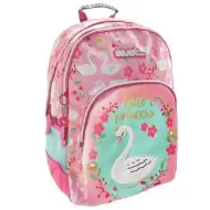 Must: Labuť Trojkomorová školsktá taška, batoh 33x16x45cm