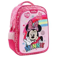 Must: Minnie Mouse ružová glitrová školská taška, batoh 32x18x43cm