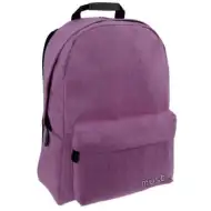 Must: Monochrome Jeans fialová školská taška batoh 32x17x42cm