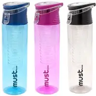 Must... Tritan fľaša s filtrom v troch verziách