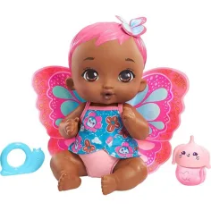 My Garden Baby: Édi-Bébi starostlivá motýlia bábika 30 cm - Mattel obrázok 2