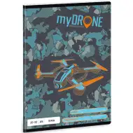 MyDrone 32 listový čistý zošit 20-32 A/5