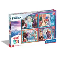 Ľadové kráľovstvo 2. 4v1 puzzle - Clementoni