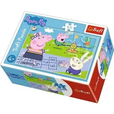 Najkrajšie dni Peppa Pig 54 ks-ové mini puzzle 4 rôzne varianty - Trefl obrázok 3