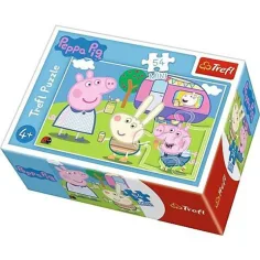 Najkrajšie dni Peppa Pig 54 ks-ové mini puzzle 4 rôzne varianty - Trefl obrázok 4