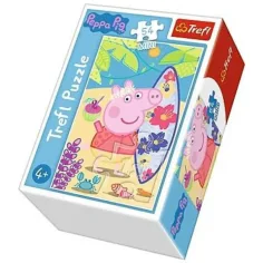 Najkrajšie dni Peppa Pig 54 ks-ové mini puzzle 4 rôzne varianty - Trefl obrázok 5