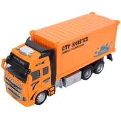 Nákladné auto s kontajnerom a so svetlom 1/38 obrázok 3
