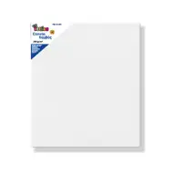 Natiahnuté biele plátno na maľovanie 60x70cm