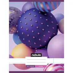 Nebulo: Farebné guličky linkový zošit 81-32 A/4