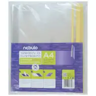 Nebulo: Obal na zošity A/4 10ks samolepiace vo fólii