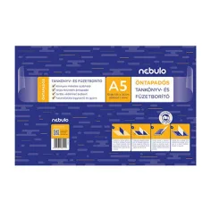 Nebulo: Obal na zošity A/5 10ks samolepiaci hladký