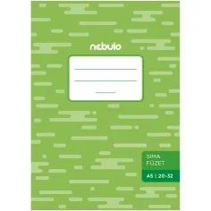 Nebulo: Pálkový hladký zošit 20-32 A/5