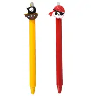 Nebulo: Piráti gumovacie gélové pero v rôznych variantoch 1ks