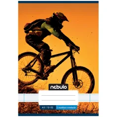 Nebulo: Vzorovaný zošit s horským bicyklom pre 3. ročník 12-32 A/5