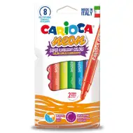 Neónové fixky 8ks - Carioca