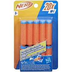 Nerf: N-Series: Náhradná súprava 20 penových nábojov do blastera – Hasbro