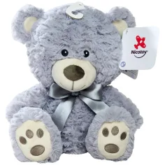 Nicotoy: Sediaci plyšový medveď v rôznych farebných variantoch 25cm 1ks – Simba Toys obrázok 3