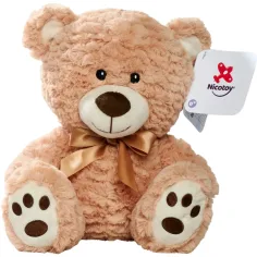 Nicotoy: Sediaci plyšový medveď v rôznych farebných variantoch 25cm 1ks – Simba Toys obrázok 4