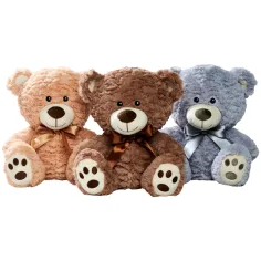 Nicotoy: Sediaci plyšový medveď v rôznych farebných variantoch 25cm 1ks – Simba Toys