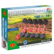 Obojstranný pluh model kovová stavebnica 301ks