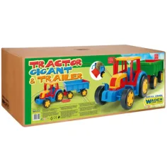 Obrovský Traktor s prívesom - Wader obrázok 2