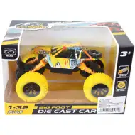 Off-Road naťahovacie žlté rally auto 1/32