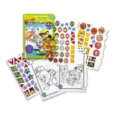 Paw Patrol omaľovánka a pracovný zošit - Crayola obrázok 2