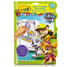 Paw Patrol omaľovánka a pracovný zošit - Crayola