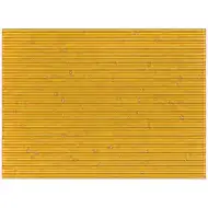 Oranžová 3D vlnitá lepenka na dekoráciu 50x70cm 1ks