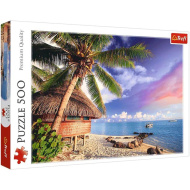 Ostrov Bora-Bora - 500-dielne puzzle - Trefl