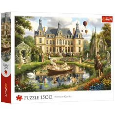 Palác na brehu - 1500 ks puzzle - Trefl