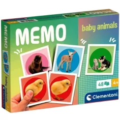 Pamäťová hra so zvieratkami, 48 kusov - Clementoni