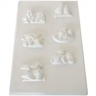 Párne figúrky - odlievacia forma