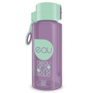 Pastelovo zeleno-fialová fľaša 650ml