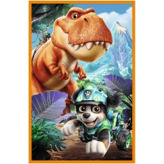 Paw Patrol Ostrov dinosaurov - 3 x 80ks puzzle - Trefl obrázok 2
