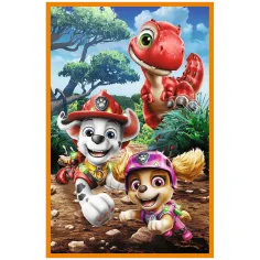 Paw Patrol Ostrov dinosaurov - 3 x 80ks puzzle - Trefl obrázok 4