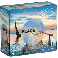 Peace Puzzle: Pokojný vánok 500ks puzzle - Clementoni