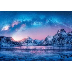 Peace Puzzle: Svetlomodré 500ks puzzle - Clementoni obrázok 2