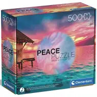 Peace Puzzle: Ži pre dnešok 500ks puzzle - Clementoni