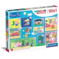 Peppa Pig 10v1 puzzle set - Clementoni