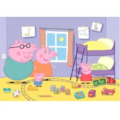 Peppa Pig 60 dielne maxi puzzle - Clementoni obrázok 2