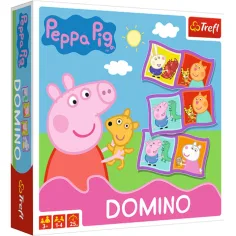Peppa prasiatko domino - Trefl