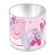 Peppa Pig kovový držiak na ceruzky 11x10cm